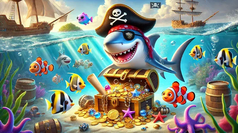 Visual arena tembak ikan untuk kartu permainan unggulan
